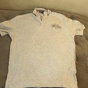 Grey Ralph Lauren polo